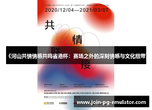 《河山共情情感共鸣省港杯：赛场之外的深刻情感与文化纽带》